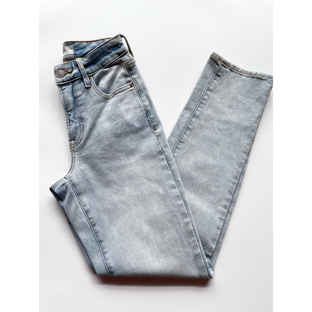 Pacsun Light Wash Curve Straight Denim Straight Leg Jeans Size 22